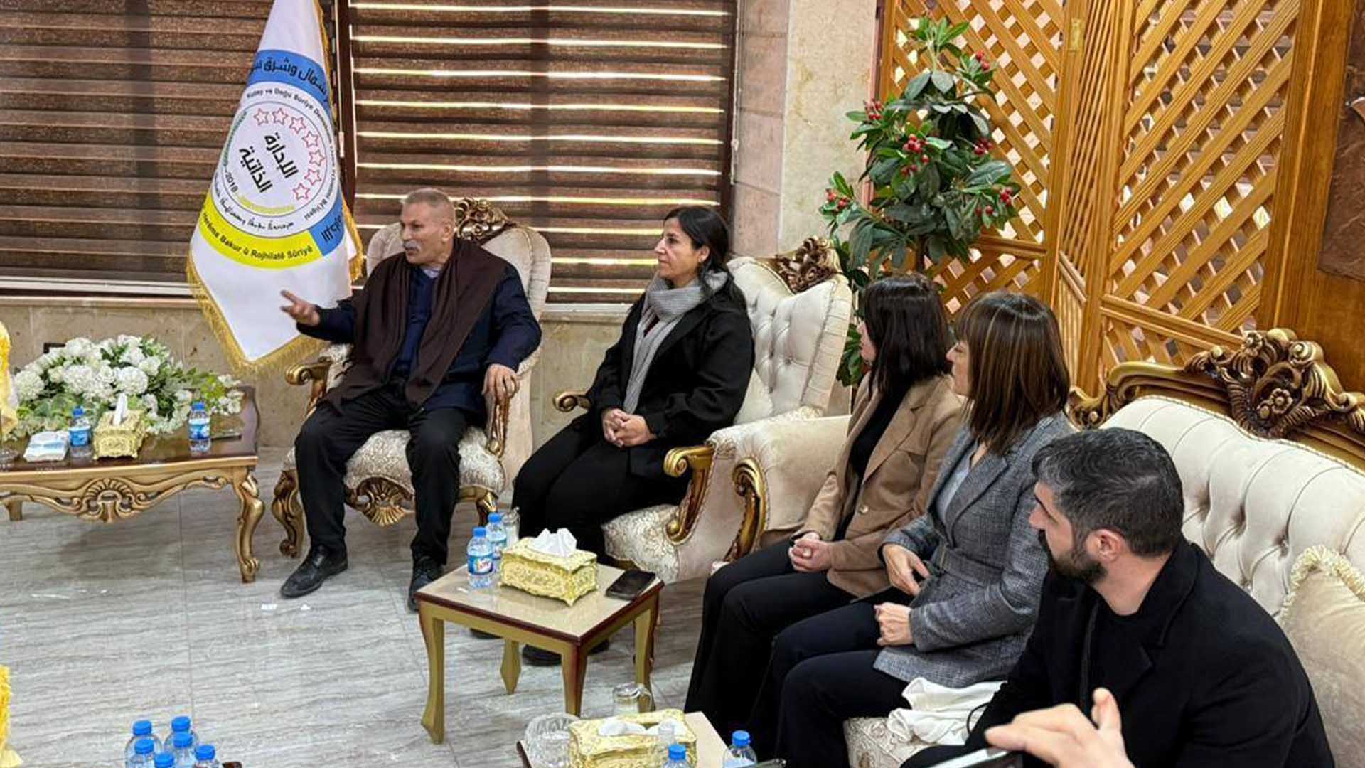 Dem Parti Ve Dbp Heyeti Rojava’ya Ulaştı 1