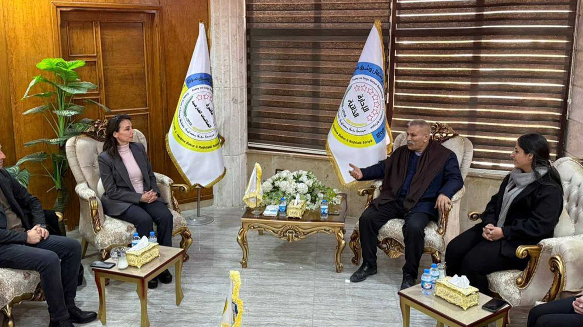 Dem Parti Ve Dbp Heyeti Rojava’ya Ulaştı 2