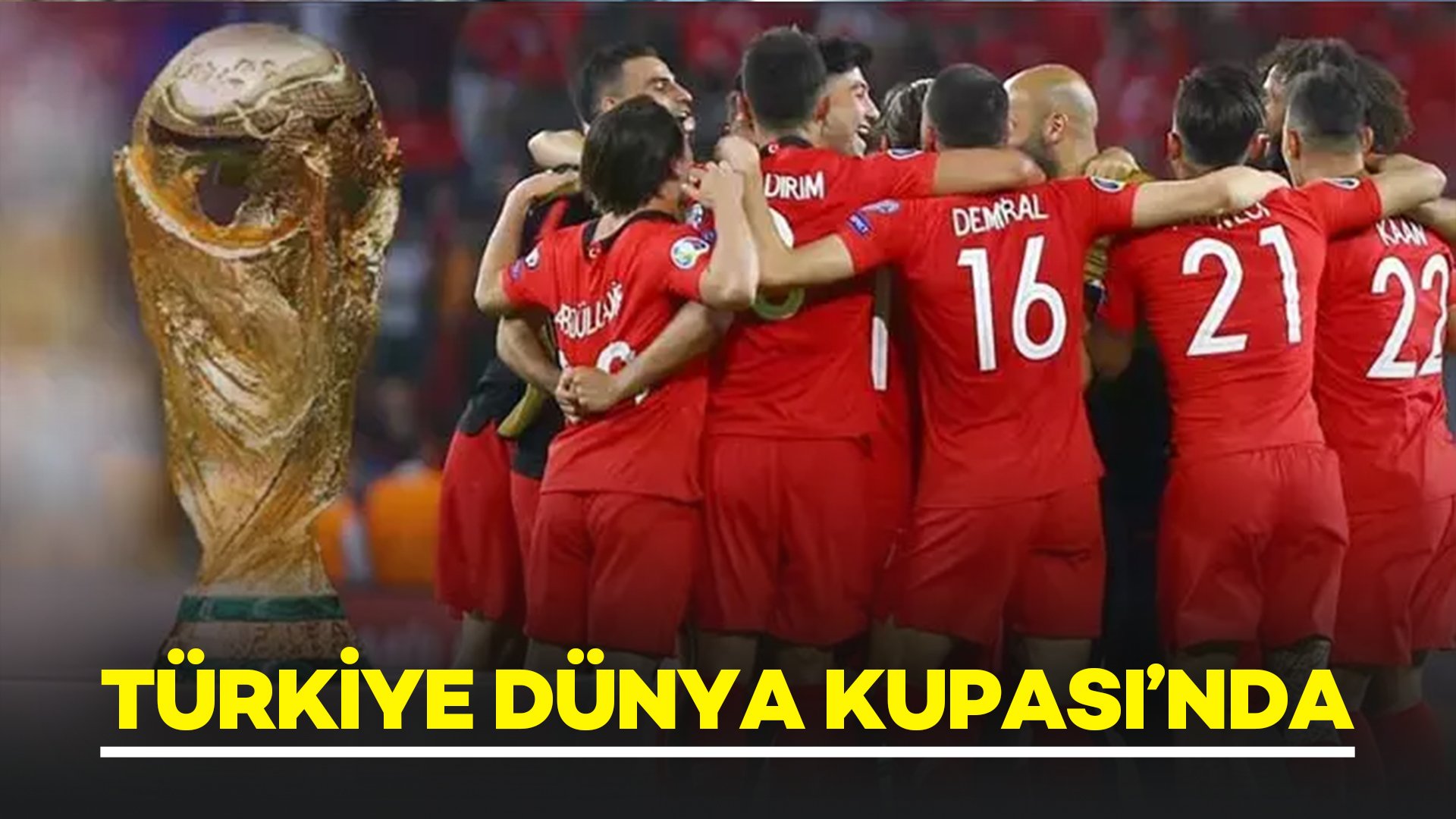 A Milli Takım Tarih Yazdı: 24 Yıl Sonra Dünya Kupası’nda!