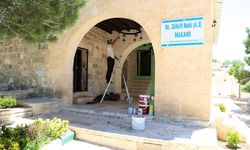 Ergani’de Tarihi Makam Dağı’nda Tadilat Çalışması Başladı