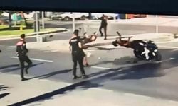 Kağıthane'de polise çarpan motosikletli katil oldu