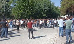 Dicle Elektrik çalışanları greve başladı