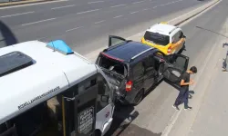 Diyarbakır’da zincirleme trafik kazası