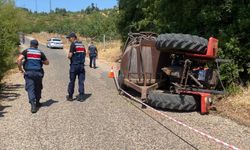 Besni’de Traktör Şarampole Yuvarlandı: Sürücü Öldü