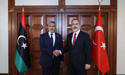 Bakan Fidan, Libya Yüksek Devlet Konseyi Başkanı Miftah Takala ile görüştü