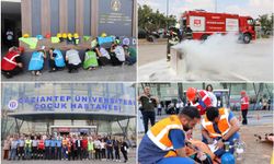GAÜN Hastanesi’nde deprem tatbikatı