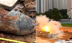 2. Dünya Savaşı'ndan kalma 100 kilogramlık bomba imha edildi