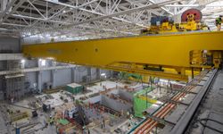 Akkuyu NGS’de köprü vinci devreye alındı