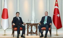 Cumhurbaşkanı Erdoğan Japonya Başbakanı Fumio'yu kabul etti