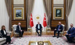 Cumhurbaşkanı Erdoğan, Uluslararası Uzay Federasyonu Genel Sekreteri Feichtinger'i kabul etti