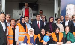 Cumhurbaşkanı Yardımcısı Yılmaz 'Yöresel Ürünler Festivali'ne katıldı