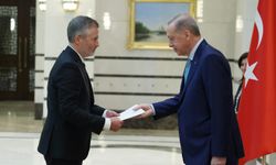 Fransa ve Norveç büyükelçileri Cumhurbaşkanı Erdoğan'a güven mektubu sundu
