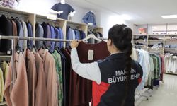 Mardin Büyükşehir Belediyesi'nden ihtiyaç sahiplerine giysi yardımı
