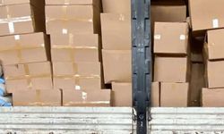 Niğde'de 1 milyon 425 bin adet makaron ele geçirildi