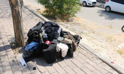 Şanlıurfa'da şüpheli çantadan elbise çıktı