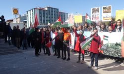 Ağrılı STK’lar Filistinli şehitler için basın açıklaması gerçekleştirdi