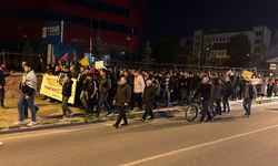 Ağrılılar Gazze'ye yapılan saldırıları lanetledi