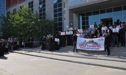 Batman'da üniversite öğrencilerinden 'Aksa Tufanı'na destek