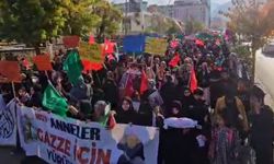 Binlerce Muşlu anne, Gazze'de katledilen kadın ve çocuklar için yürüdü