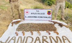 Bitlis kırsalında mühimmat ele geçirildi