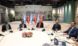 Cumhurbaşkanı Erdoğan, Somali Cumhurbaşkanı Mahmud ile bir araya geldi