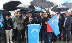 Doğu Türkistan işgalinin 74'ünci yılında Çin protestosu