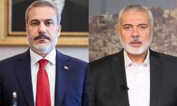 HAMAS lideri Heniyye ile Dışişleri Bakanı Fidan görüştü