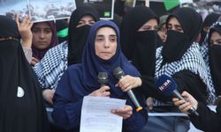 HÜDA PAR Adana İl Kadın Kolları Başkanı Yoldaş: Gazzeli annelerin acısı bizim acımızdır