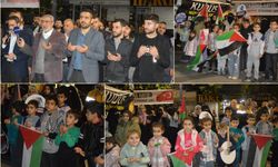 HÜDA PAR Siirt İl Başkanlığı Gazze için nöbette