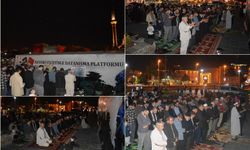 Kayseri'de, Filistin direnişine destek devam ediyor