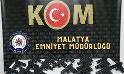 Malatya’da çok sayıda silah ele geçirildi