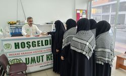 Medrese bayan hoca ve öğrencilerinden Gazze'ye bağış