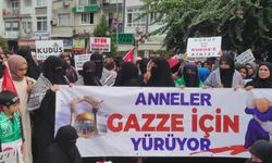 Mersin'de anneler, Gazze'de katledilen kadın ve çocuklar için yürüdü