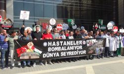 Sağlık çalışanlarından Filistin'e destek çağrısı