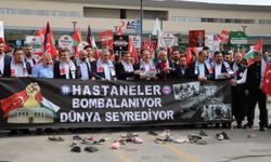 Sağlık-Sen teşkilatından Filistin’e destek, işgalci siyonistlere lanet