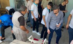 Silopi'de Gazze için yardım toplandı