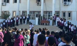 Silopi’de İmam hatip öğrencilerinden Gazze ile dayanışma mesajı