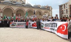 Şırnaklılar, siyonistlerin hastane katliamını protesto etti