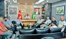 Tarsus Ashab-ı Kehf Platformu'ndan HÜDA PAR İlçe Başkanlığına ziyaret