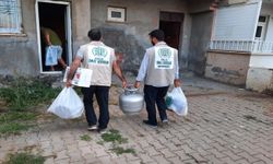 Umut Kervanı Bingöl'de 643 aileye yardımda bulundu