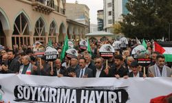 Van’dan Filistin’e destek, işgalcilere lanet mesajı