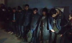 Ağrı'da 25 göçmen ile 3 organizatör yakalandı