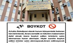 Artuklu Belediyesi’nden siyonist ürünlerine ‘boykot’ kararı