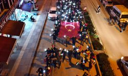 Bolu'da Filistin'e destek yürüyüşü