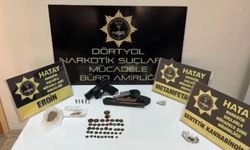 Hatay'da tarihi eser ve uyuşturucu operasyonu 