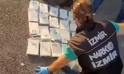 İzmir'de 10 kilogram kokain ele geçirildi