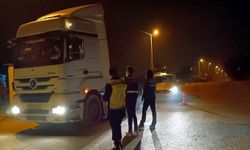 Jandarma Nusaybin'in kırsal mahallelerinde yol kontrolü gerçekleştirdi