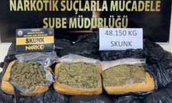 Kargo kamyonunda 48 kilo sentetik uyuşturucu ele geçirildi
