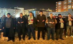 Mardin'de Gazze'ye destek nöbetleri devam ediyor