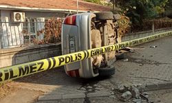 Polisin kovaladığı otomobil takla attı: 2 yaralı